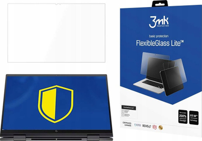 Xham mbrojtës hibrid 3mk FlexibleGlass Lite për HP Envy x360 15-eu0313nw, 0.16mm, transparent