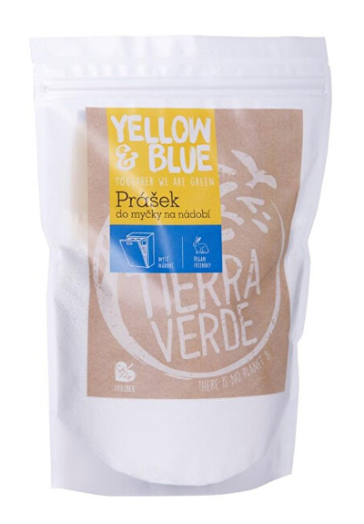 Detergjent pluhur për enëlarëse Tierra Verde Yellow&Blue, 1 kg
