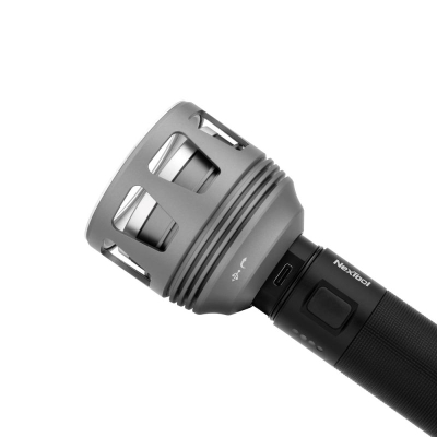 Dritë taktike NexTool, 3600 lumens, 10000 mAh, e zezë
