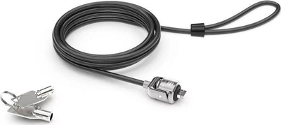 Kабел за безбедност за лаптоп Maclocks CL15, 1.8m, црн