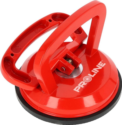 Dorezë me vakum Proline, alumini, diametër 118 mm, mban deri në 40 kg