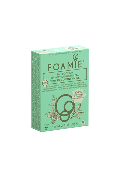 Sapun dushi Foamie 2 in 1 Mint to Be Fresh, 80 g