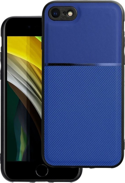 Mbrotjëse telefoni Forcell Noble për iPhone SE 2022, fleksibile, e zezë