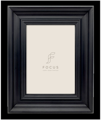 Kornizë foto FOCUS Lotus 50x70, xham i vërtetë, e zezë