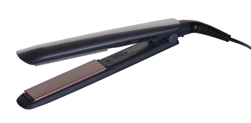 Pjastrer flokësh Remington Keratin Protect S8598, pllaka qeramike, fikje automatike, gri