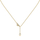 Qafore për femra Trussardi T-Logo TJAXC07, 45 cm, të artë