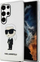 Kuti telefoni Karl Lagerfeld KLHCS23LHNIKTCT për Samsung Galaxy S23 Ultra, hardcase transparente, e bardhë
