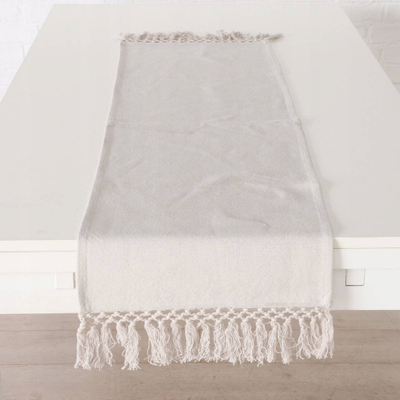 Rrjetë tavoline Boltze Cotton Table Runner Linou, 140 x 40 cm, pambuk, bezhë