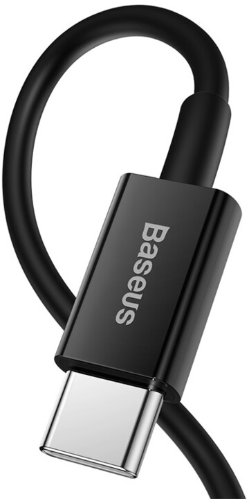 Kabllo për karikim / të dhëna Baseus Superior Series USB-C - Lightning, 20W, 1m, e zezë