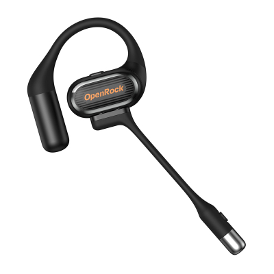 Kufje sportive OpenRock Link 20, ANC, 13h wireless, të zeza
