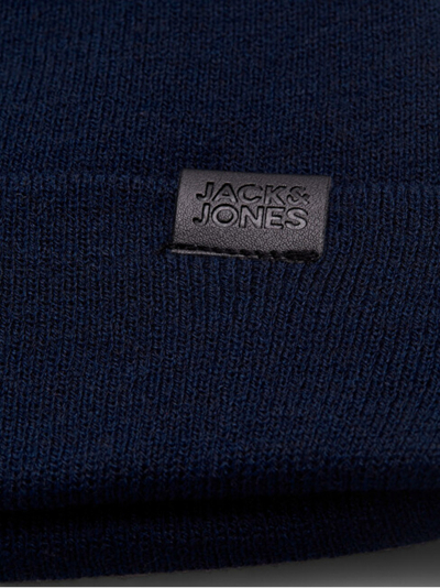Set kapelë + shall Jack&Jones JACJOLLY, të kaltra/hirta