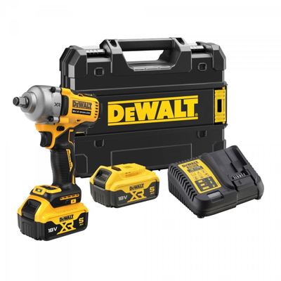 Çelës goditës DeWALT DCF891P2T, 18V, 5Ah, me prizë euro