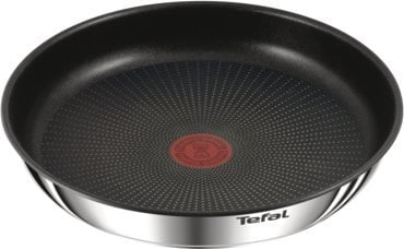 Set enësh Tefal Ingenio Emotion, 3 pjesë, shtresë Titanium jo ngjitëse, i argjendtë