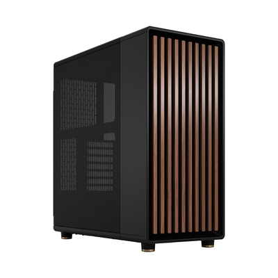 Kasë Fractal Design North Charcoal Black, mid tower, e zezë