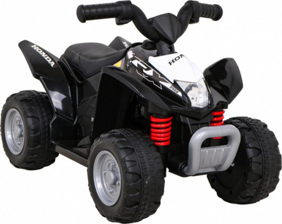 ATV elektrik për fëmijë Honda TRX 250X, 64 cm, me drita, i zi