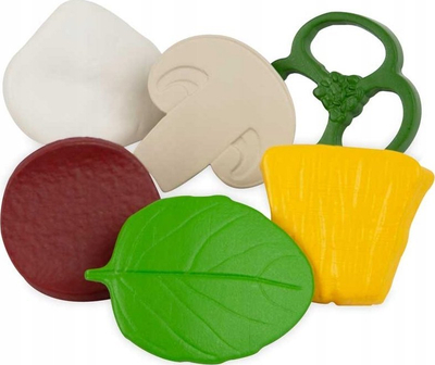 Set lodrash Casdon Ooni Pizza Maker, stacion toppingësh, aksesorë plastikë, shumëngjyrësh