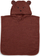 Ponço për kalamaj Nuuroo Adelin, pambuk organik, 50x50cm, mahogany