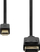 Kabllo ProXtend Mini DisplayPort në DisplayPort 1.2, 1m, 4K 60Hz, e zezë