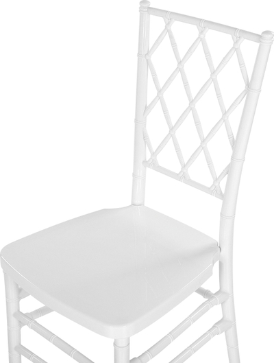 Set karrigesh për ngrënie, 2 copë, material plastik, shpinore me rrjetë, të bardha
