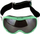 Syze ski KITZ 5091, Antifog, unisex, të zeza jeshile