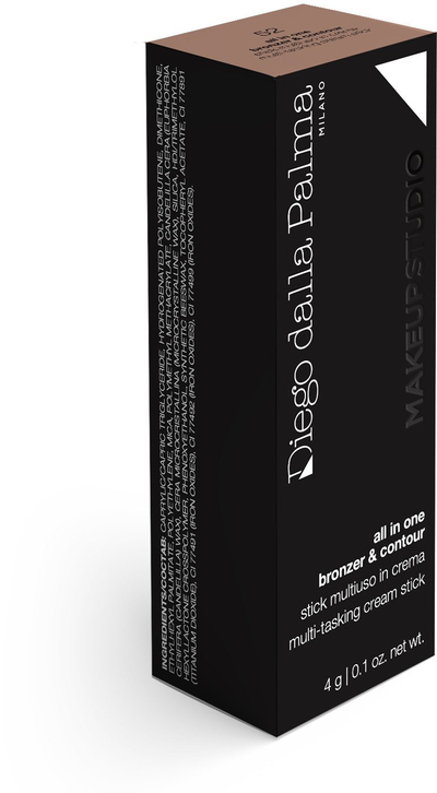 Крем стик за контурирање Диего Дала Палма All in One Bronzing Powder and Contour 52, 4g, природна нијанса