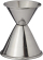 Jigger për kokteje Cash & Carry H1206, 1oz 2oz, çelik inox, argjendtë