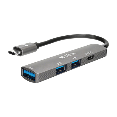 USB Hub S-link Swapp SWV-USBC023 4-in-1 Type-C