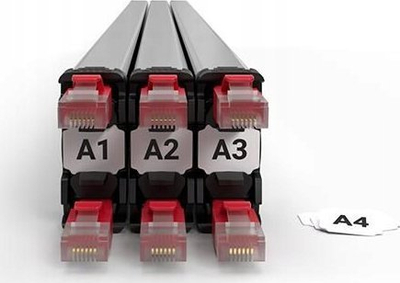 Etiketa identifikuese PATCHBOX Identification Labels, për PATCHBOX 365 dhe Plus+, 60 copë, të bardha