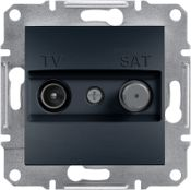 Prizë TV SAT Schneider Electric Asfora EPH3400171, dalje përfundimtare, pa kornizë, antracit