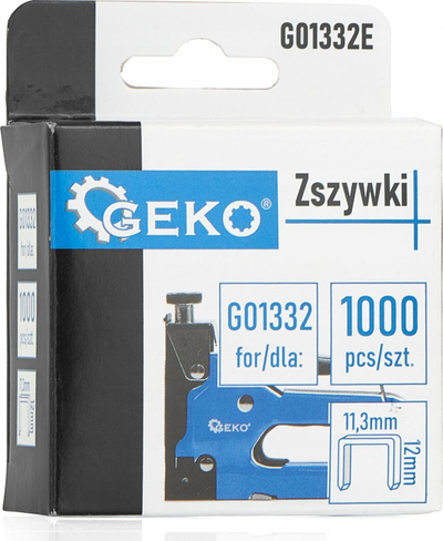 Kapëse stapleri Staples Type G, 1.2x11.3mm, 12mm, 1000 copë