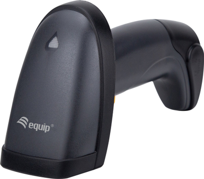Skaner barkodësh 2D Wireless, pa tela, portabël, i zi