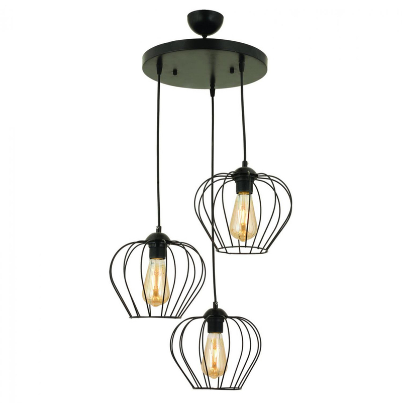 Llambë tavani 3-drita 40×80 cm (HM7564.01)