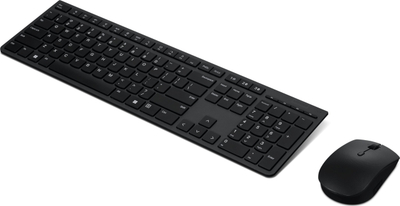 Set tastiere dhe mausi Lenovo Professional, pa tela, Bluetooth 2.4GHz, gri