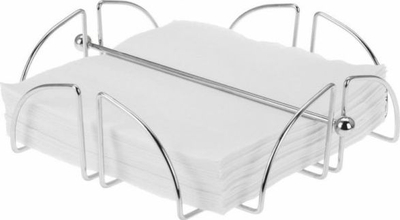 Mbajtëse pecetash Excellent Houseware 122937, çelik inox, e kromume