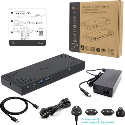 Docking station i-tec USB-C Triple Display Gen 2 + Power Delivery 100W