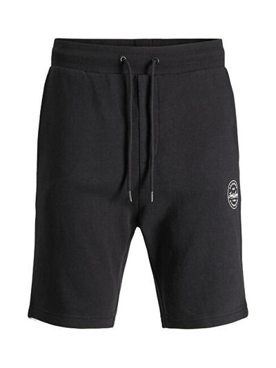Pantallona të shkurtë Jack&Jones JPSTSHARK Comfort Fit, të zi