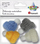 Kapela dekorative Titanum Knitted Caps With Pompon, set me 4 copë, 35x45 mm, shumëngjyrëshe