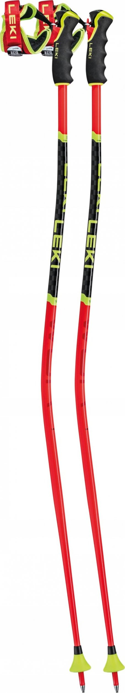 Shkopinj ski Leki WCR TBS GS 3D, 120cm, alumini, të kuq