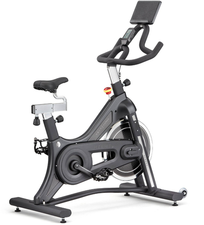 Biçikletë spinning Half Human Hermes SFIT P HH30005, rrotë 20 kg, ekran LCD, e zezë