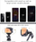 Tripod për telefon TMR, 360 shkallë