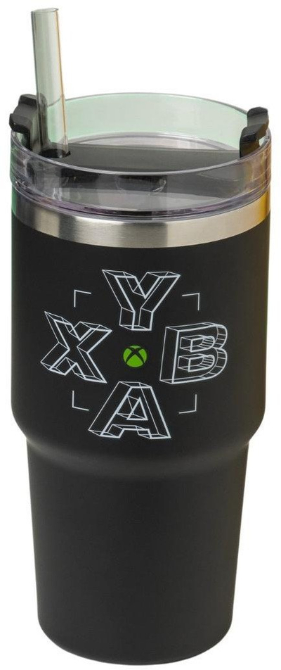Kupë termike Xbox Gamer Cup, 600ml, me pipë, jeshile