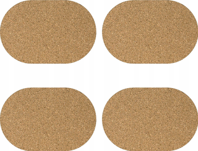 Set nape tavoline Zeller 01420, me tapë, 42 x 30 cm, set me 4 copë