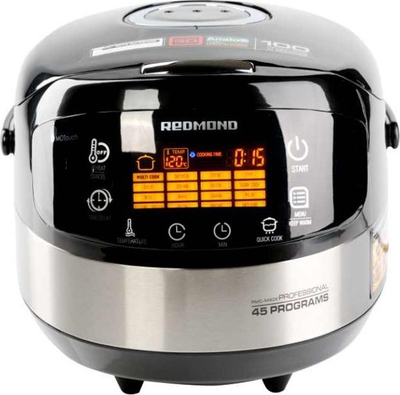Multicooker Redmond RMC-M90, 5L, 860W, i zi argjend