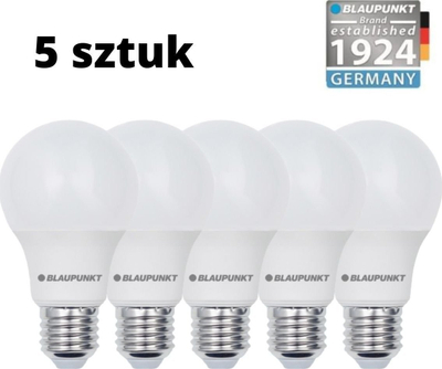 Llampë LED Blaupunkt E27, 9W, 4000K, e bardhë natyrale