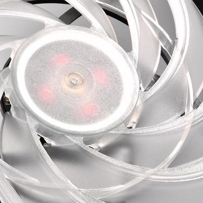 Ventilator PC SilverStone FW124 ARGB, 120mm, PWM, i bardhë