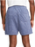 Shorta fitness Nike Dri-FIT Washed Fleece për meshkuj, pambuk poliestër, xhepa anësorë, blu e zbehur