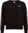 Bluzë sportive Kappa Janka W 310021 19-4006, për femra, pambuk, e zezë