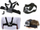 Set aksesorësh XREC për GoPro Hero 12, harness për gjoks, rrip për kokë, i zi