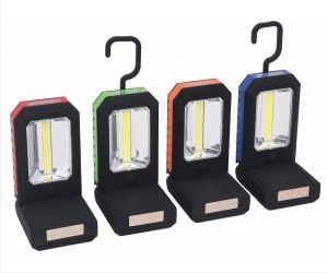 Dritë dore Tiross TS-1833, COB LED, me magnet, e zezë