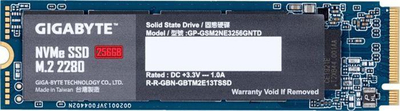 Disk Gigabyte 256 GB M.2 2280 PCI-E x4 Gen3 NVMe SSD (GP-GSM2NE3256GNTD)